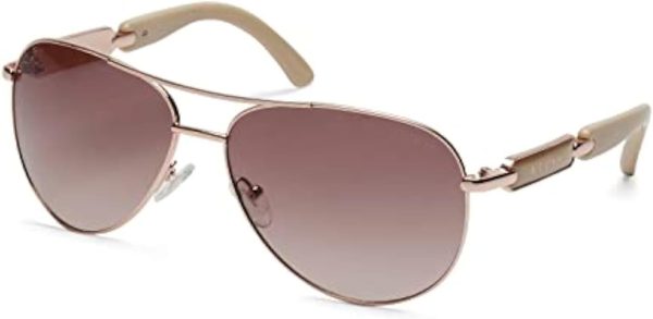 GUESS womens Metal Sunglasses Pilot Sunglasses guess womens metal