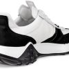 ECCO Men's Retro Sneaker, Black/White/White, 7-7.5 M US-3