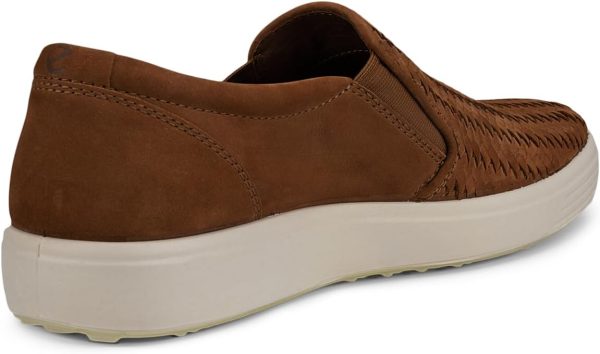 ECCO Men's Soft 7 Woven Slip on 2.0 Sneaker Loafer-1
