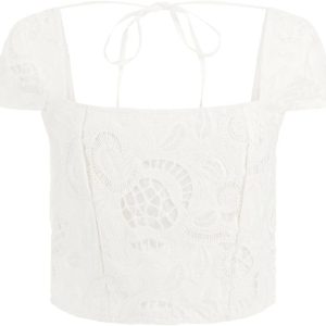 GUESS Women's Eco Sleeveless Domitille Corset Top eco sleeveless domitille