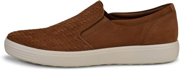 ECCO Men's Soft 7 Woven Slip on 2.0 Sneaker Loafer-4