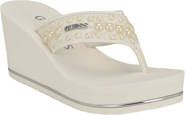 GUESS Women's Silus Wedge Sandal guess womens silus wedge sandals