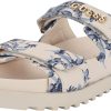 GUESS Women's FABULON Flat Sandal guess womens fabulon flat sandals