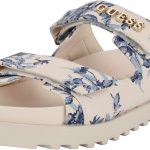 GUESS Women's FABULON Flat Sandal guess womens fabulon flat sandals