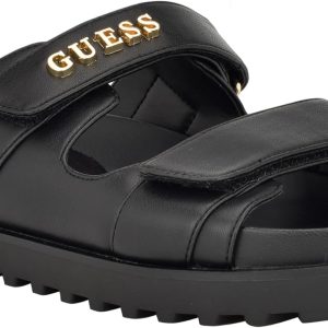 GUESS Women's FABULON Flat Sandal guess womens fabulon flat sandals