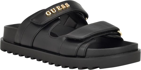 GUESS Women's FABULON Flat Sandal guess womens fabulon flat sandals