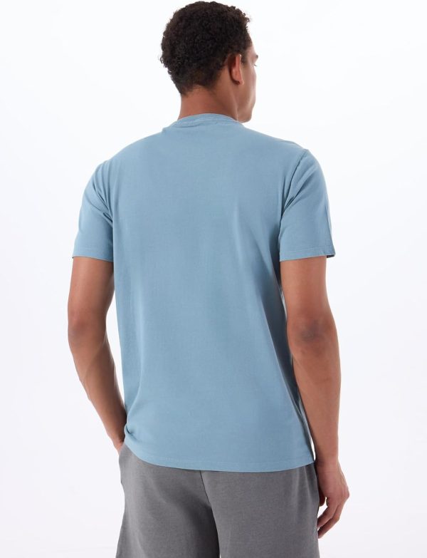 GUESS Mens Short Sleeve World Stamp Tee-4