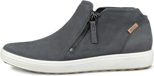 ECCO Womens Soft 7 Side Zip Bootie Sneaker-3