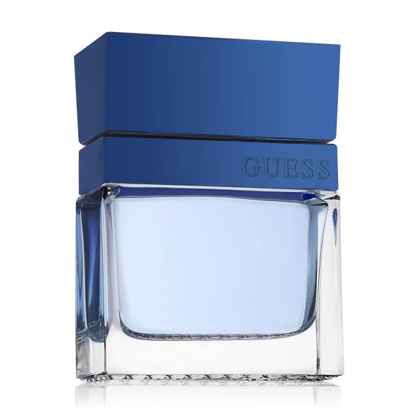 GUESS Fragrance Seductive Homme Blue Eau De Toilette Spray for Men, 3.4 fl oz homme blue eau
