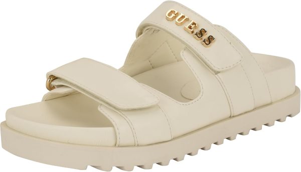 GUESS Women's FABULON Flat Sandal guess womens fabulon flat sandals