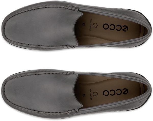 ECCO Mens Classic Moc 2.0 Slip onDriving Style Loafer-4