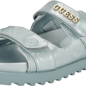 GUESS Women's FABULON Flat Sandal guess womens fabulon flat sandals