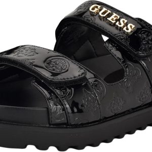 GUESS Women's FABULON Flat Sandal guess womens fabulon flat sandals