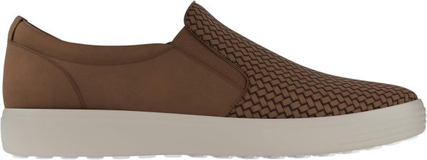 ECCO Men's Soft 7 Woven Slip on 2.0 Sneaker Loafer-3