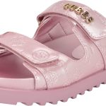 GUESS Women's FABULON Flat Sandal guess womens fabulon flat sandals