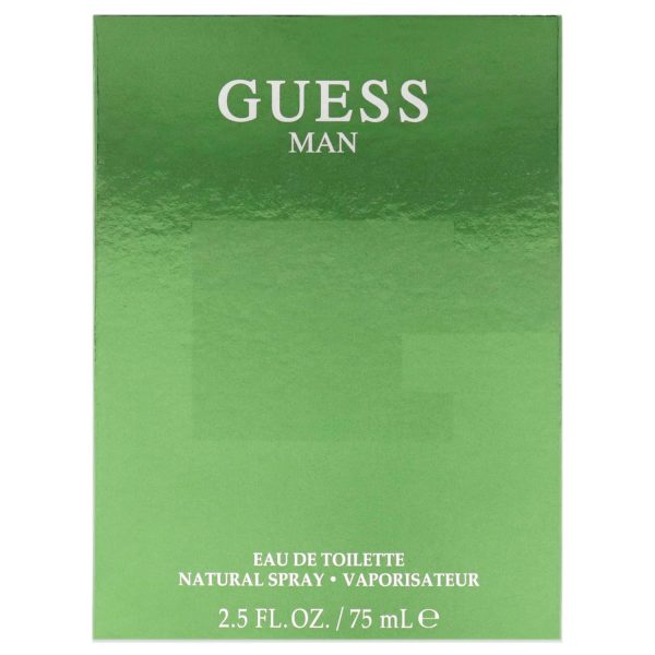 GUESS Man by GUESS, Eau De Toilette Cologne Spray for Men, 2.5 Fl Oz by guess eau