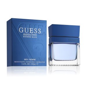 GUESS Fragrance Seductive Homme Blue Eau De Toilette Spray for Men, 3.4 fl oz fragrance seductive homme