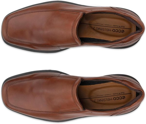 ECCO Men's Helsinki 2.0 Apron Toe Slip-on Loafers-4