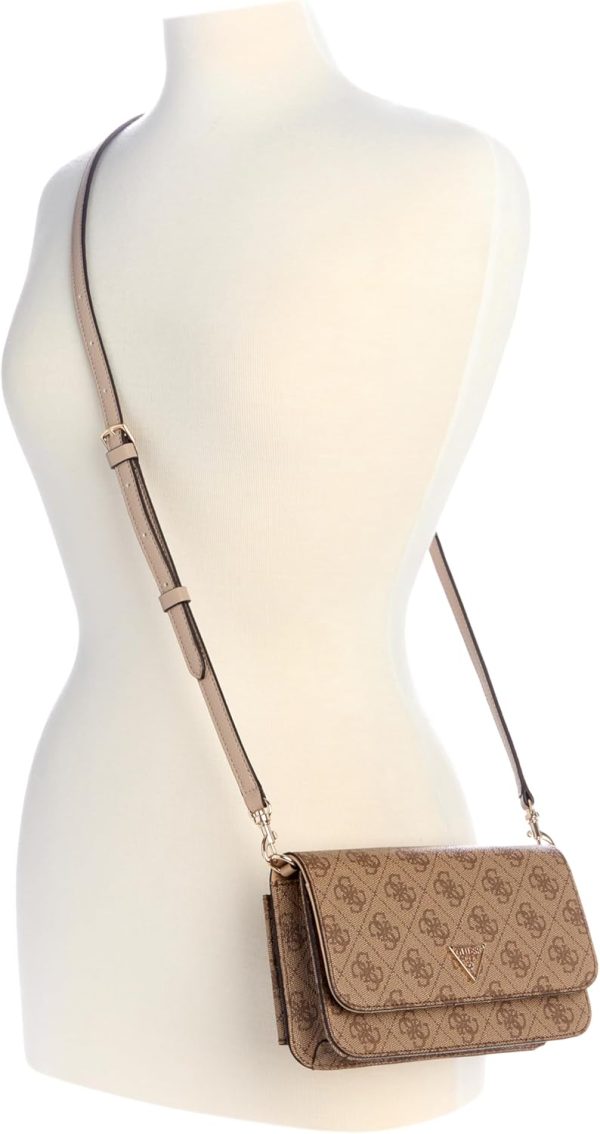 GUESS Noelle II Crossbody Flap Organizer guess noelle ii crossbody flap organizer