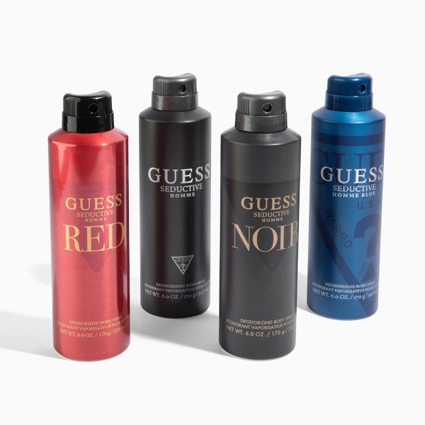 Guess Guess Seductive Homme Blue Men Body Spray, 6 Ounce (Pack of 1) blue men body