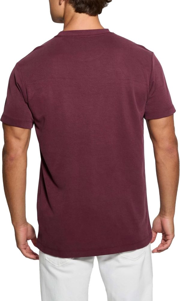 GUESS Men's Short Sleeve Eco 4g Pocket Knit Top-3