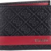 GUESS Men's Classic Bifold Wallet with Card Slots, Bill Compartment and Id Window bifold wallet with