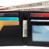 GUESS Men's Classic Bifold Wallet with Card Slots, Bill Compartment and Id Window classic bifold wallet