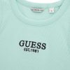 GUESS Girls' Eco Sleeveless Rib Midi T-Shirt eco sleeveless rib