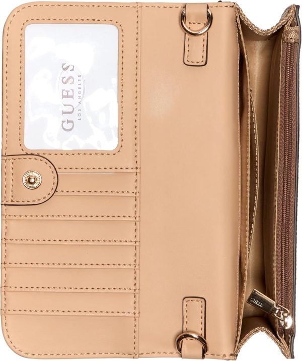GUESS Noelle II Crossbody Flap Organizer guess damen noelle ii crossbody flap organizer umhängetasche
