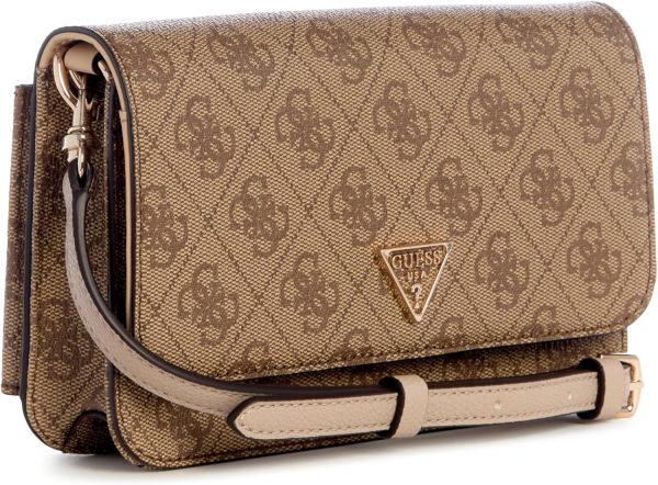 GUESS Noelle II Crossbody Flap Organizer guess noelle ii crossbody flap organizer bandolera mujer