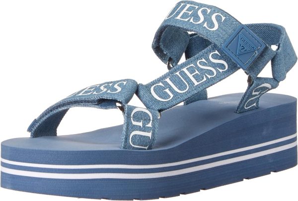 Guess Women's Avin Sandal guess women's avin wedge sandal