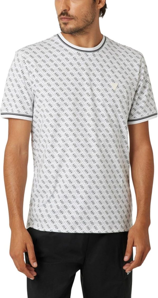 GUESS Men's Marshall T-Shirt guess mens marshall t-shirt white