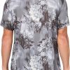 GUESS Men's Short Sleeve Wayco Sateen Floral Shirt guess mens short sleeve wayco sateen floral shirt dress