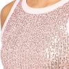 GUESS Women's Alexia Sequins Tank Top-2