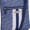 Nautica Lakeside Signature Jaquard North South Crossbody Bag nautica women's lakeside signature jaquard north south crossbody bag