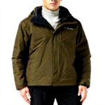 Columbia Giacca Invernale 3 in 1 Uomo Impermeabile Nero