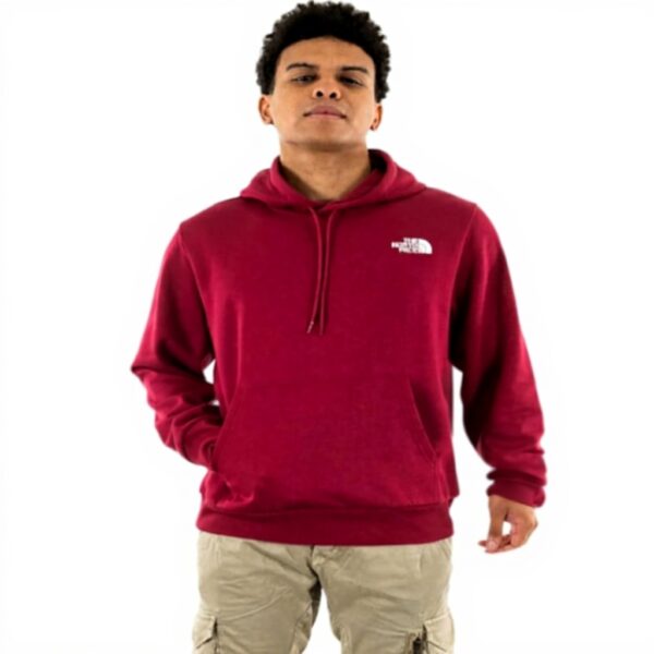 The North Face Felpa Uomo Cappuccio Simple Dome Marrone